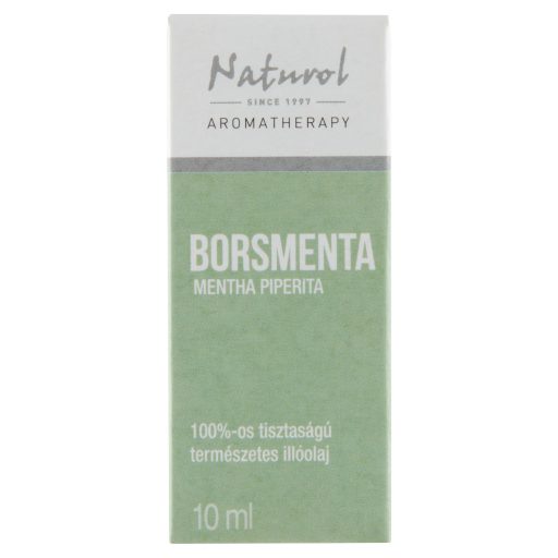 Naturol Aromatherapy 100%-os tisztaságú természetes borsmenta illóolaj 10 ml