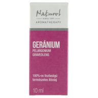   Naturol Aromatherapy 100%-os tisztaságú természetes geránium illóolaj 10 ml