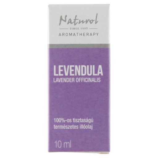 Naturol Aromatherapy 100%-os tisztaságú természetes levendula illóolaj 10 ml