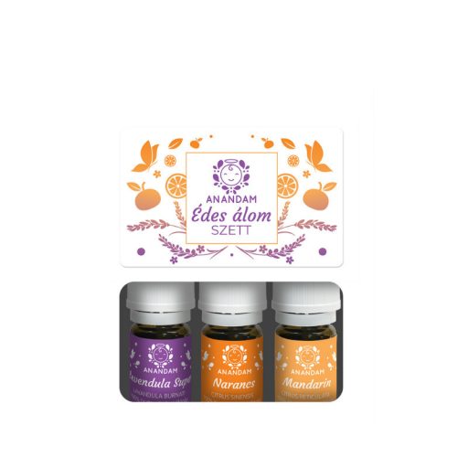 Anandam illóolaj szett 3x5ml Édes álom
