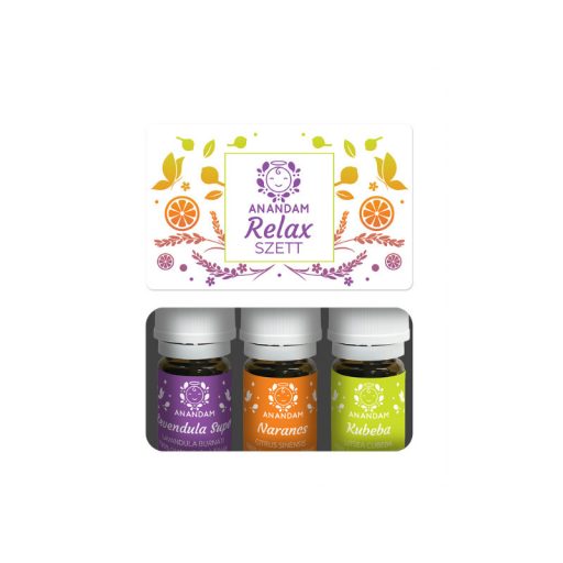 Anandam illóolaj szett 3x5ml Relax