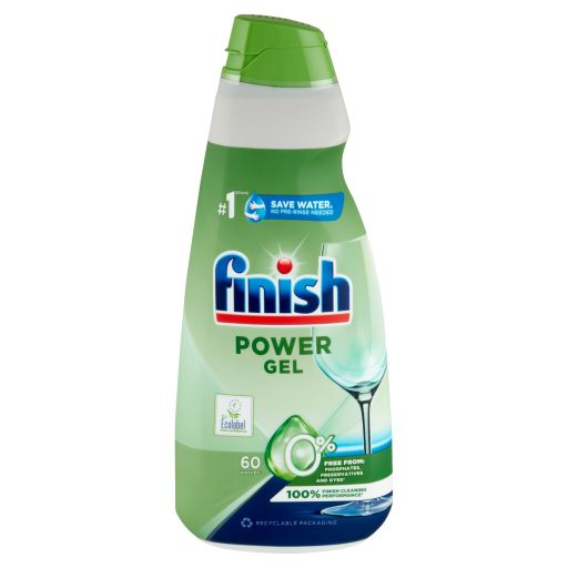 Finish 0% Power gél 900 ml