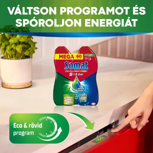 Somat Excellence Duo Gel mosogatógél 2 x 540 ml