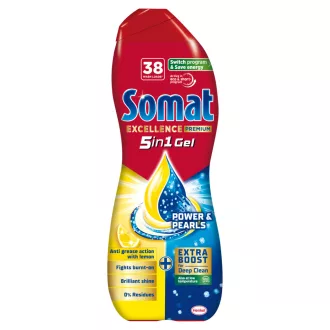   Somat Excellence Duo Gel gépi mosogatószergél 38 mosogatás 684 ml