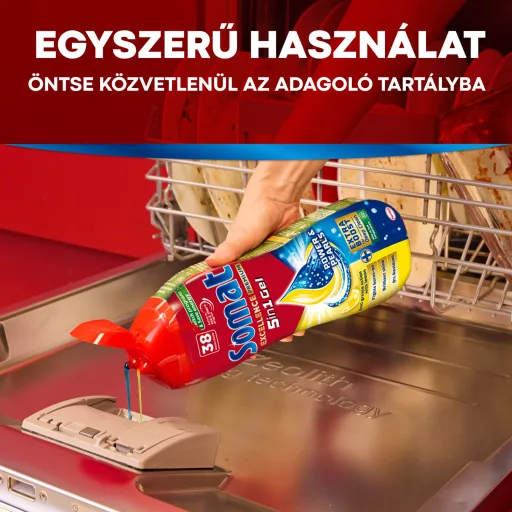 Somat Excellence Duo Gel gépi mosogatószergél 38 mosogatás 684 ml
