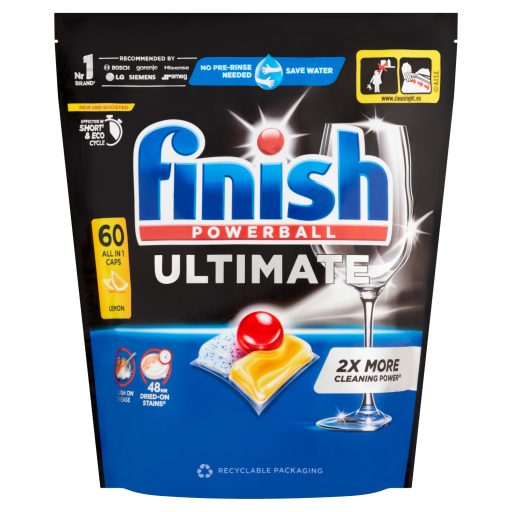 Finish Powerball Ultimate Citrom mosogatógép kapszula 60 db 774 g