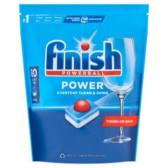   Finish Powerball Power All in 1 Regular mosogatógép tabletta 80 db 1,28 kg