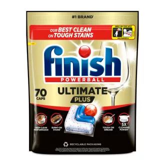 Finish Ultimate mosogatógép tab. 70db Plus Fresh