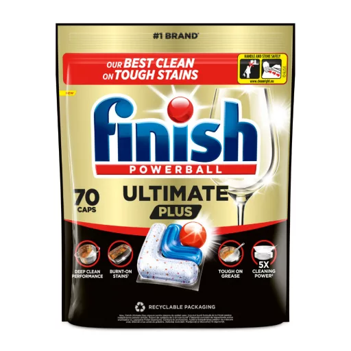 Finish Ultimate mosogatógép tab. 70db Plus Fresh