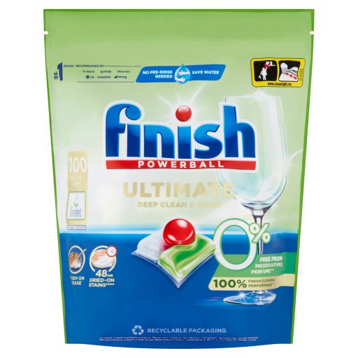 Finish Powerball Ultimate All in 1 0% mosogatógép kapszula 100 db 1270 g