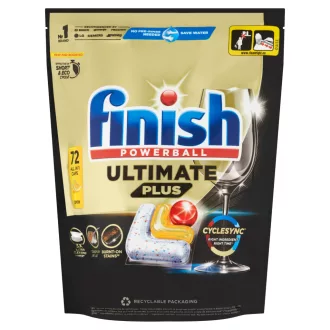 Finish Ultimate Plus All in 1 mosogatógép tab. 72db Lemon