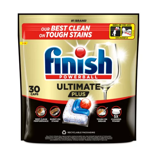 Finish Ultimate mosogatógép tab. 30db Plus Fresh