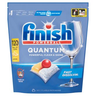   Finish Powerball Quantum All in 1 Citrom mosogatógép kapszula 120 db 1,248 kg