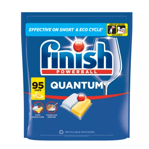 Finish Quantum mosogatógép tab. 95db Lemon