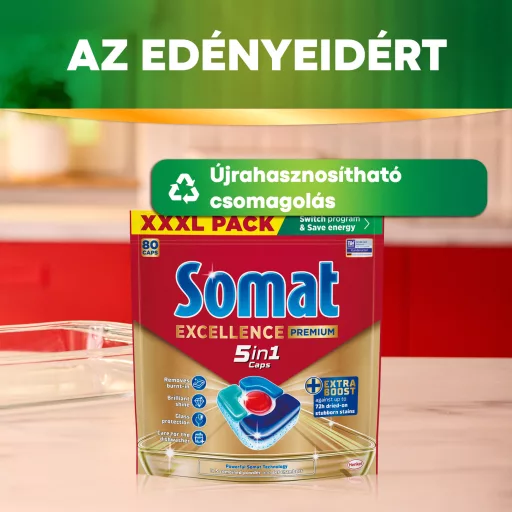 Somat Excellence 5in1 mosogatógép kapszula 80db