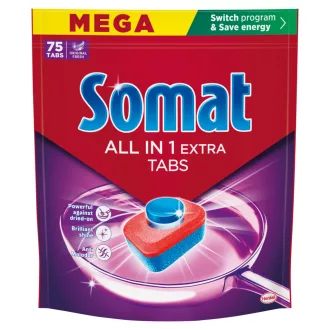 Somat All in 1 Extra gépi mosogatótabletta 75 db 1245 g