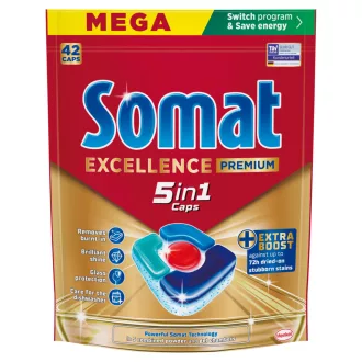 Somat Excellence Premium 5in1 mosogatógép tabletta 42db