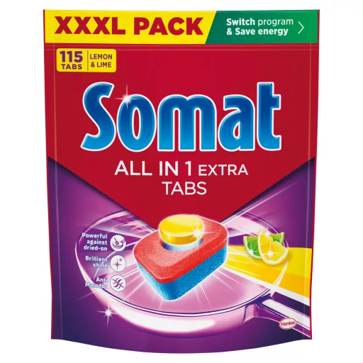Somat All in One Extra mosogatógép tabletta 115db