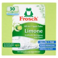 Frosch mosogatógép tabletta 30db Zöldcitrom