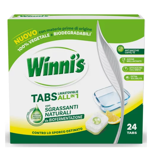 Winnis mosogatógép tabletta 24db citrom
