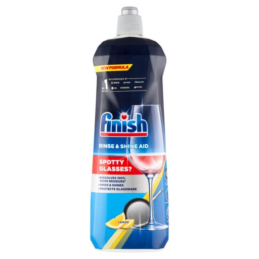 Finish Rinse & Shine Aid Citrom gépi öblítőszer 800 ml