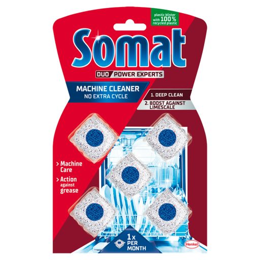 Somat Duo Power Experts mosogatógép tisztító tabletta 5 x 19 g (95 g)