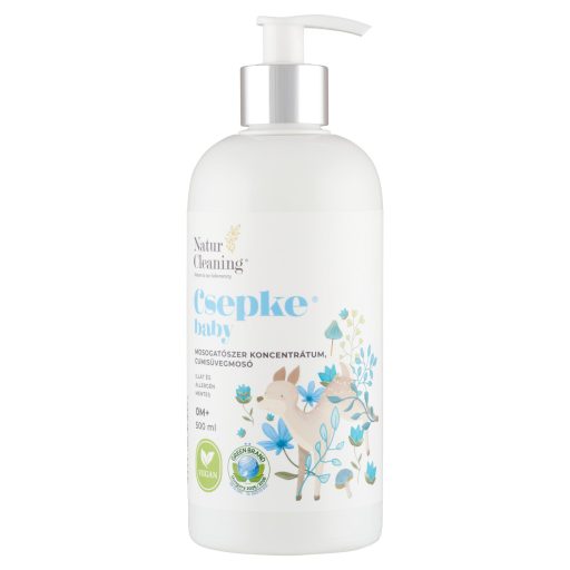 Natur Cleaning mosogatószer koncentrátum 0,5l Csepke baby cumisüvegmosó 0m+