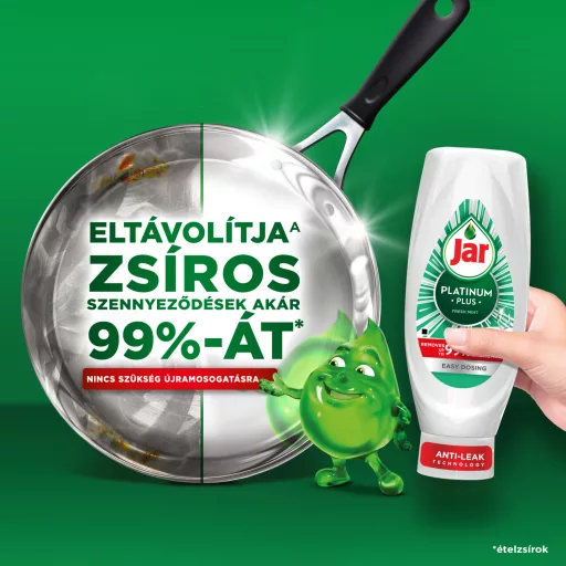 Jar Platinum Plus Mosogatószer Friss Menta 660ML