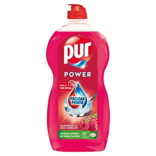 Pur Power Raspberry & Red Currant kézi mosogatószer 1,2 l