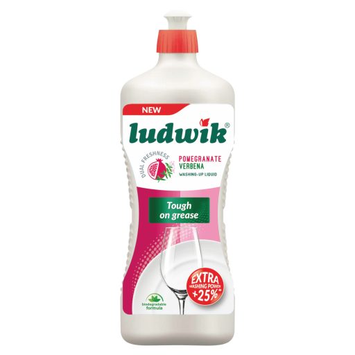 Ludwik gránátalma és verbena illatú mosogatószer 900 g