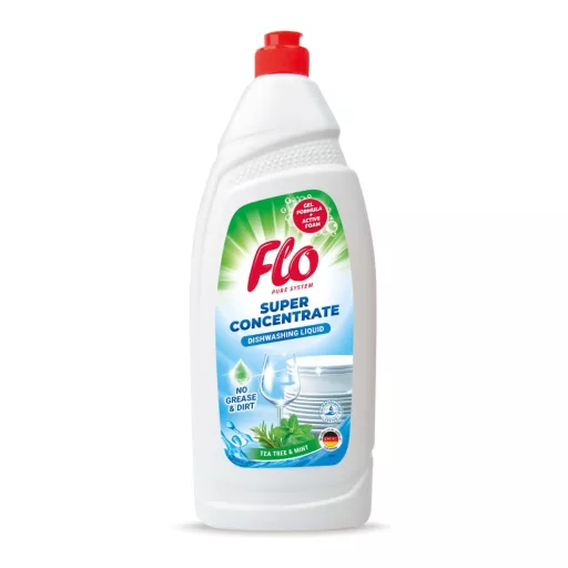 Flo mosogatószer koncentrátum 900ml Tea Tree&Mint