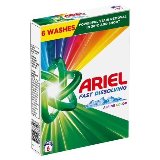 Ariel Alpine Color Mosópor, 330 g, 6 Mosáshoz