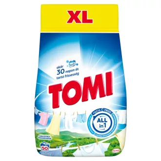   Tomi Amazónia Frissessége mosópor fehér és világos ruhákhoz 50 mosás 2,5 kg