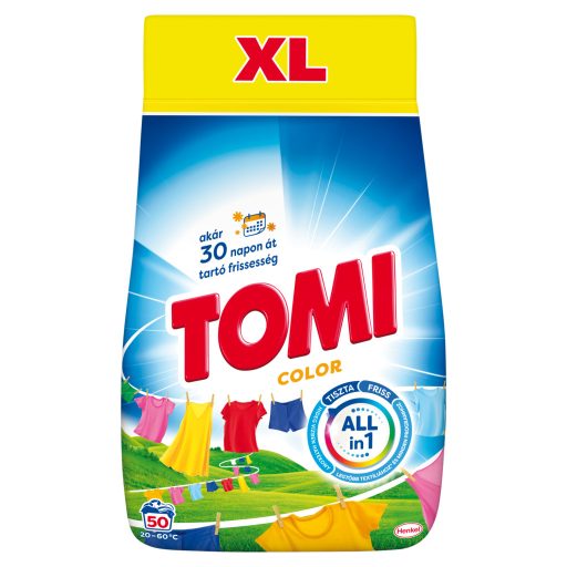Tomi mosópor 2,5kg Color 50 mosás