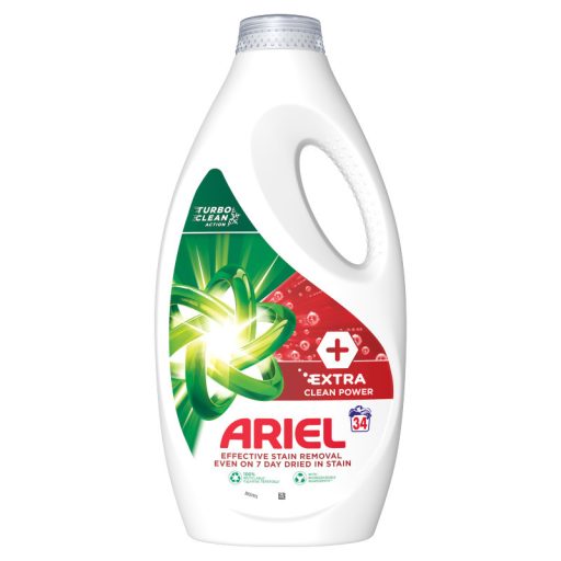 Ariel Folyékony Mosószer 1.7l, 34 Mosáshoz, +Extra Clean Power