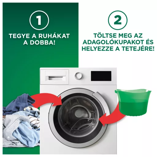Ariel Folyékony Mosószer, +Extra Folteltávolító Hatás, 1.575 l, 35 Mosáshoz