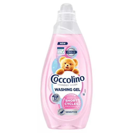 Coccolino mosógél 1,48L Sensitive Wonder Wash 37 mosásos