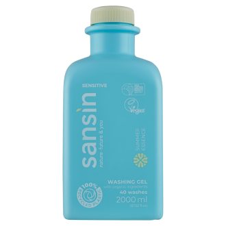   Sansin Summer Essence szenzitív univerzális folyékony mosógél 40 mosás 2000 ml