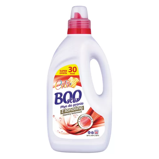 Booster finommosószer 1,5l színes ruhához 30 mosás