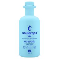   Souldrops Baby hipoallergén-szenzitív mosógél baba ruhákhoz 40 mosás 1000 ml