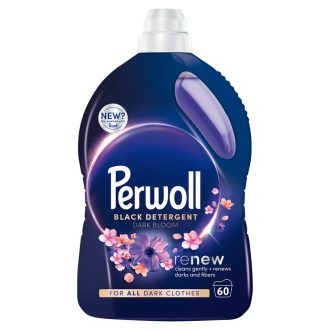   Perwoll Renew Dark Bloom finommosószer fekete és sötét textíliákhoz 60 mosás 3 l
