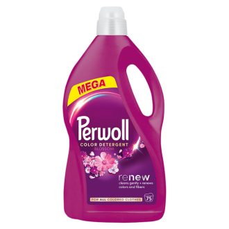   Perwoll Renew Blossom univerzális finommosószer elegáns illattal 75 mosás 3,75 l