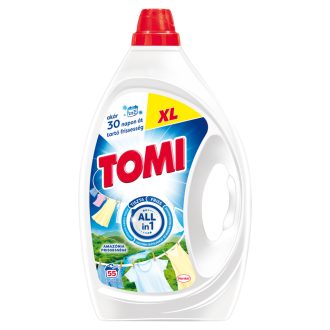   Tomi Amazónia Frissesége folyékony mosószer fehér és világos ruhákhoz 55 mosás 2,475 l