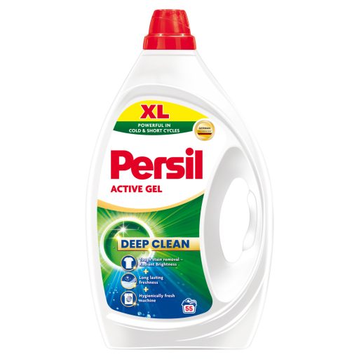 Persil Active Gel folyékony mosószer fehér és világos ruhákhoz 55 mosás 2,475 l