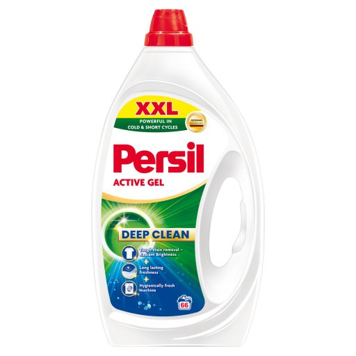 Persil Active Gel folyékony mosószer fehér és világos ruhákhoz 66 mosás 2,97 l