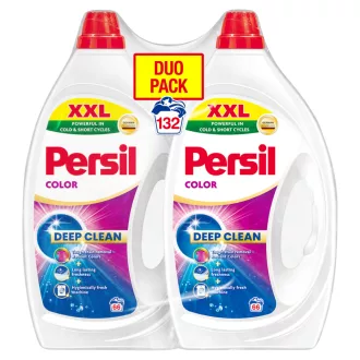   Persil Color Deep Clean folyékony mosószer színes ruhákhoz 132 mosás 2 x 2,97 l