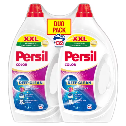 Persil Color Deep Clean folyékony mosószer színes ruhákhoz 132 mosás 2 x 2,97 l