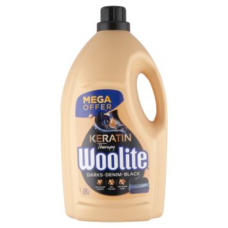   Woolite folyékony mosószer 4,5l Keratin Therapy sötét ruhákhoz (75 mosás)