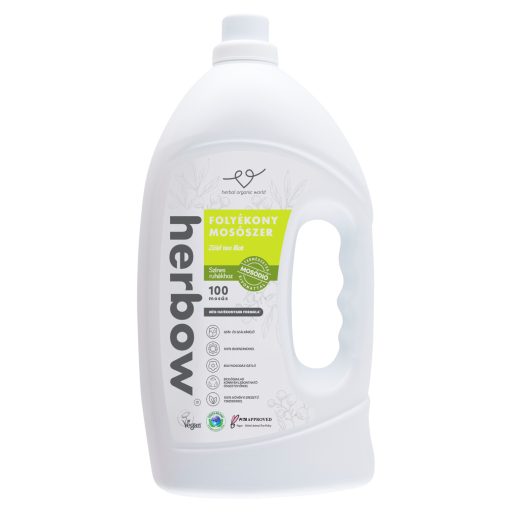 Herbow zöld tea illat folyékony mosószer színes ruhákhoz 100 mosás 3000 ml