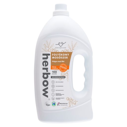 Herbow mosógél 3l színes ruhákhoz virágos mező illattal 100 mosás